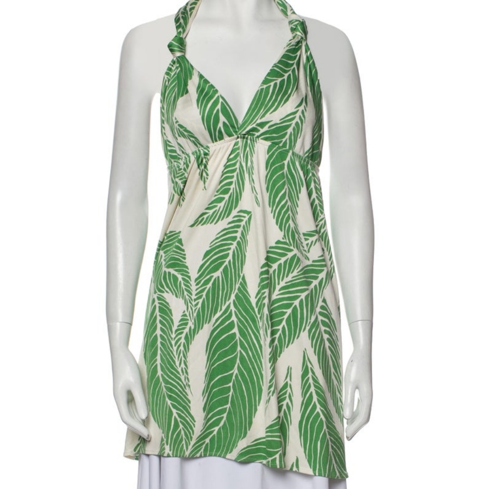 Mara Hoffman Silk Halter Dress